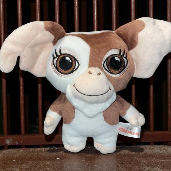 Gremlins Plush Gizmo Mogwai Phunny Kidrobot Stuffed Animal Embroidered Eyes 7” - Picture 1 of 8